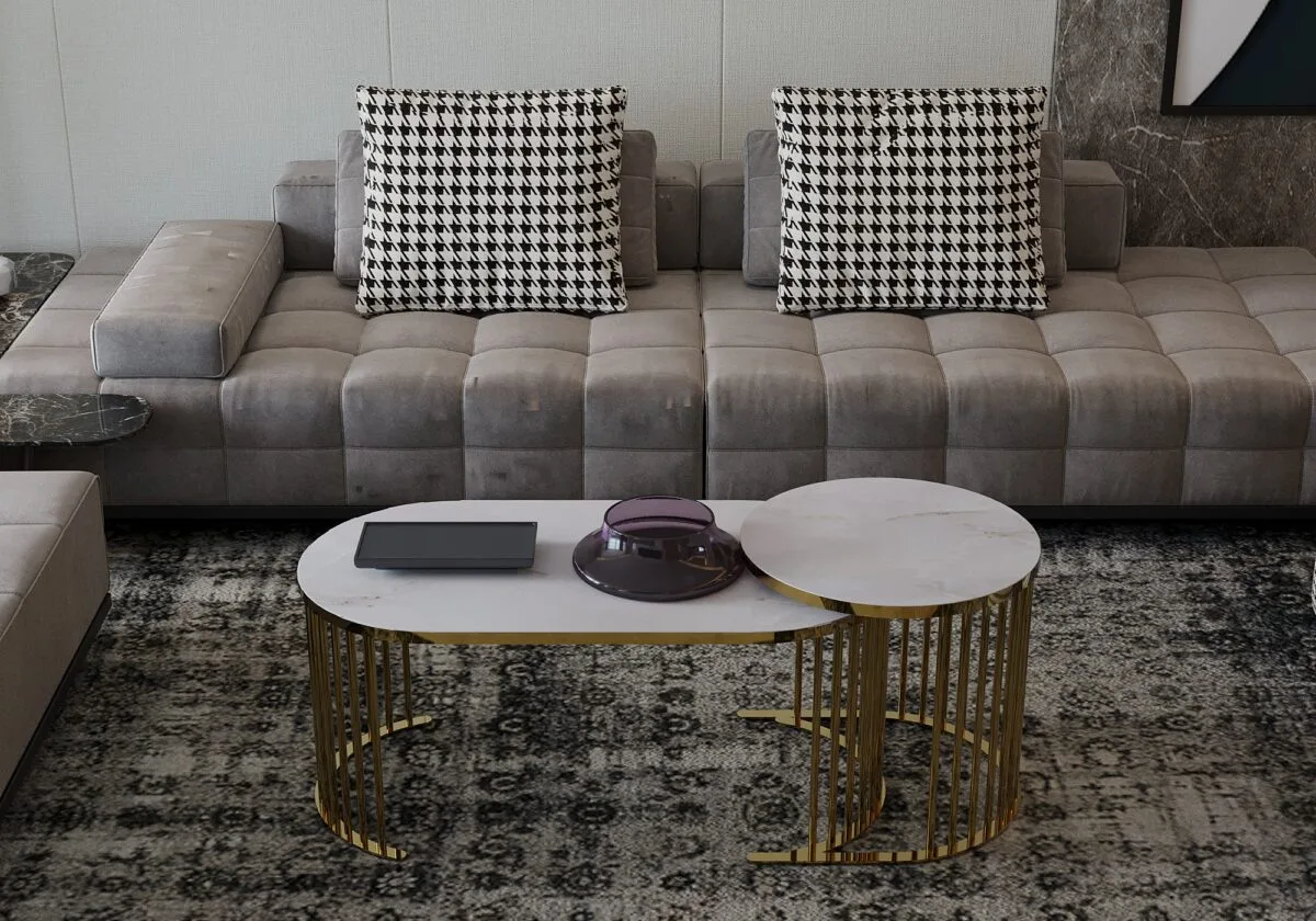 Suwanee Coffee Table Set – coffee table detail view 5 | Ferozzi
