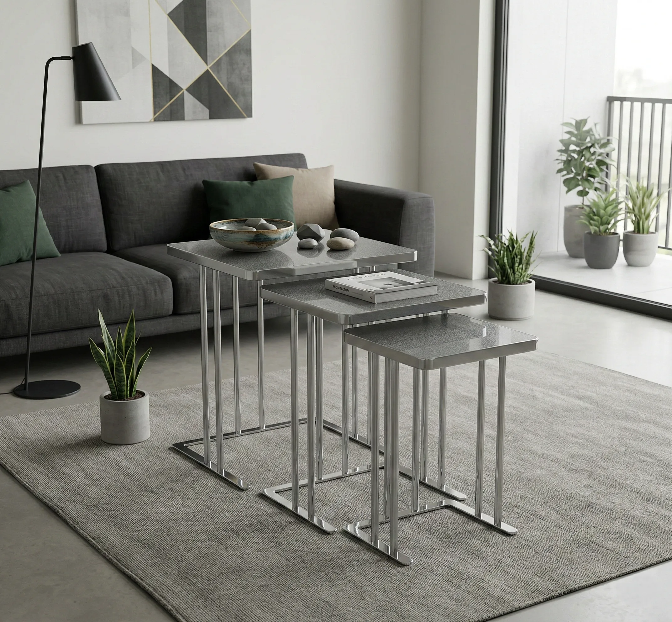 Tyrone Nesting Side Tables – side table detail view 13 | Ferozzi