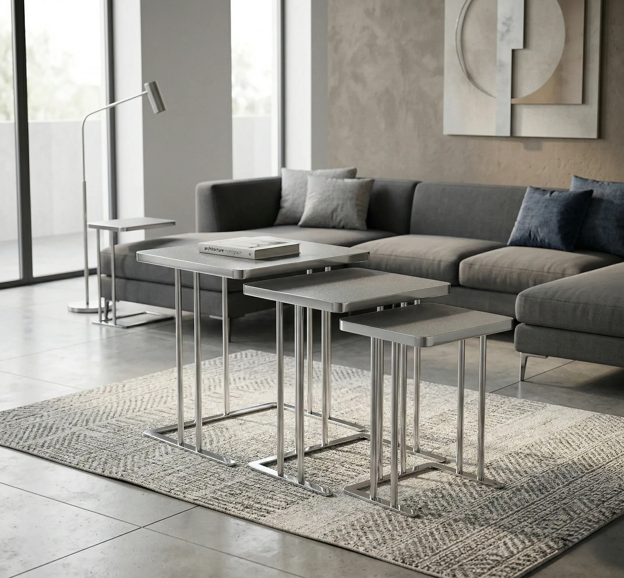 Tyrone Nesting Side Tables – side table detail view 14 | Ferozzi
