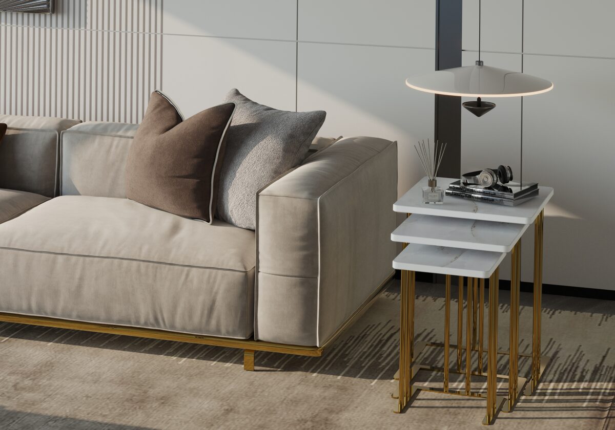 Tyrone Nesting Side Tables – side table detail view 6 | Ferozzi