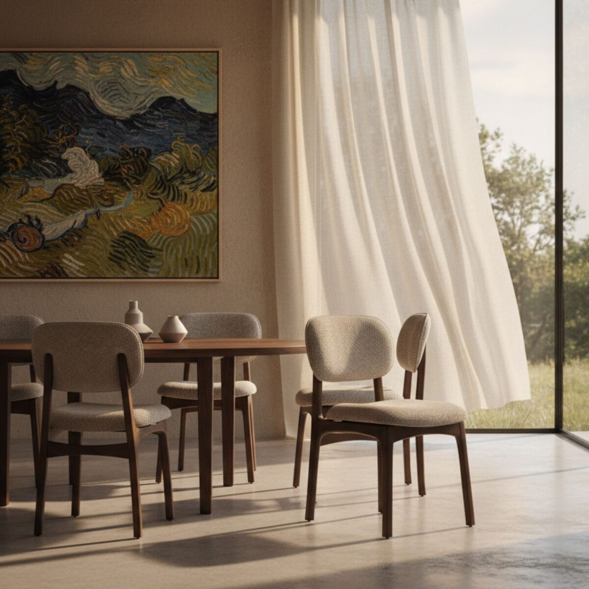 Urban Modern Dining Chair – chair detail view 7 | Ferozzi