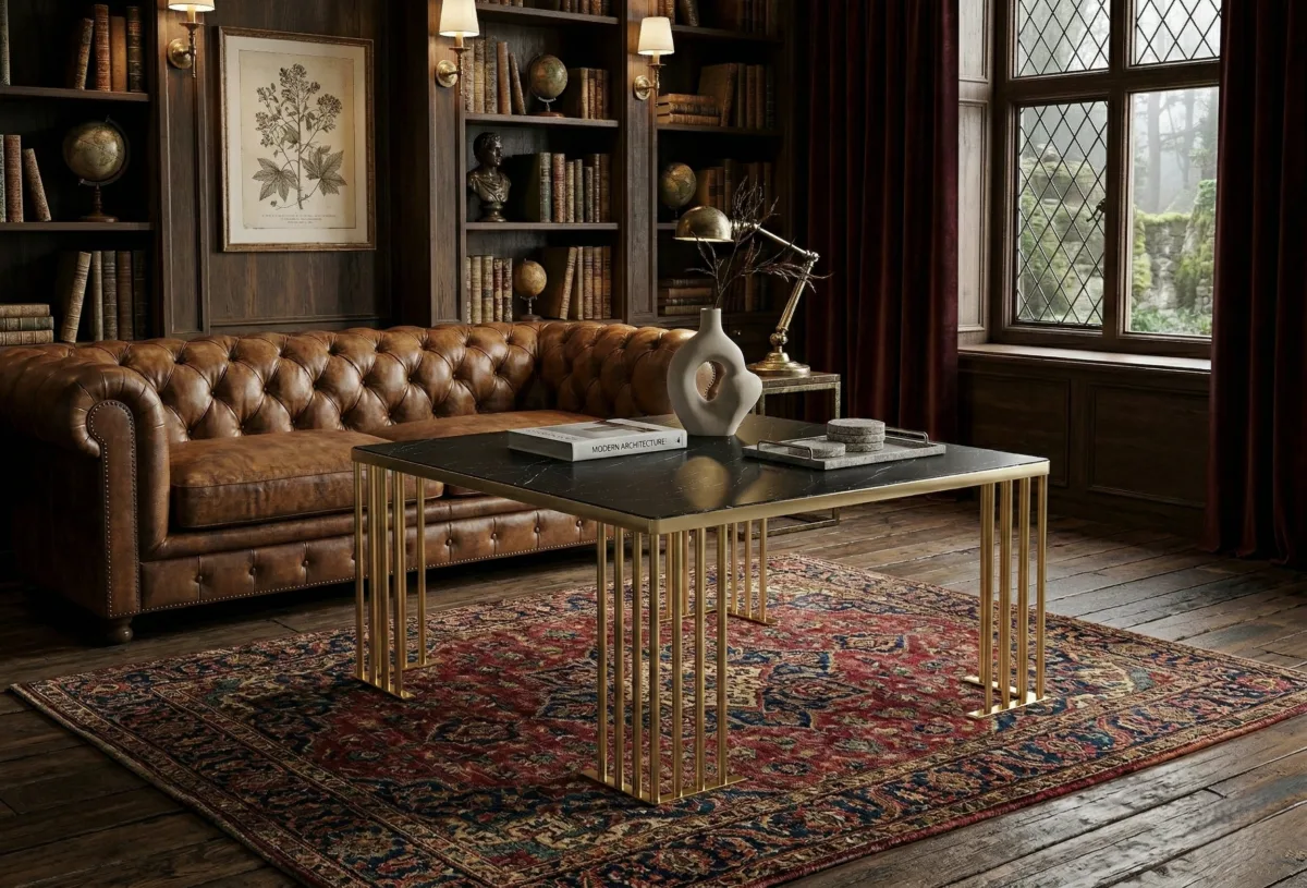 Woodstock Coffee Table – coffee table detail view 2 | Ferozzi