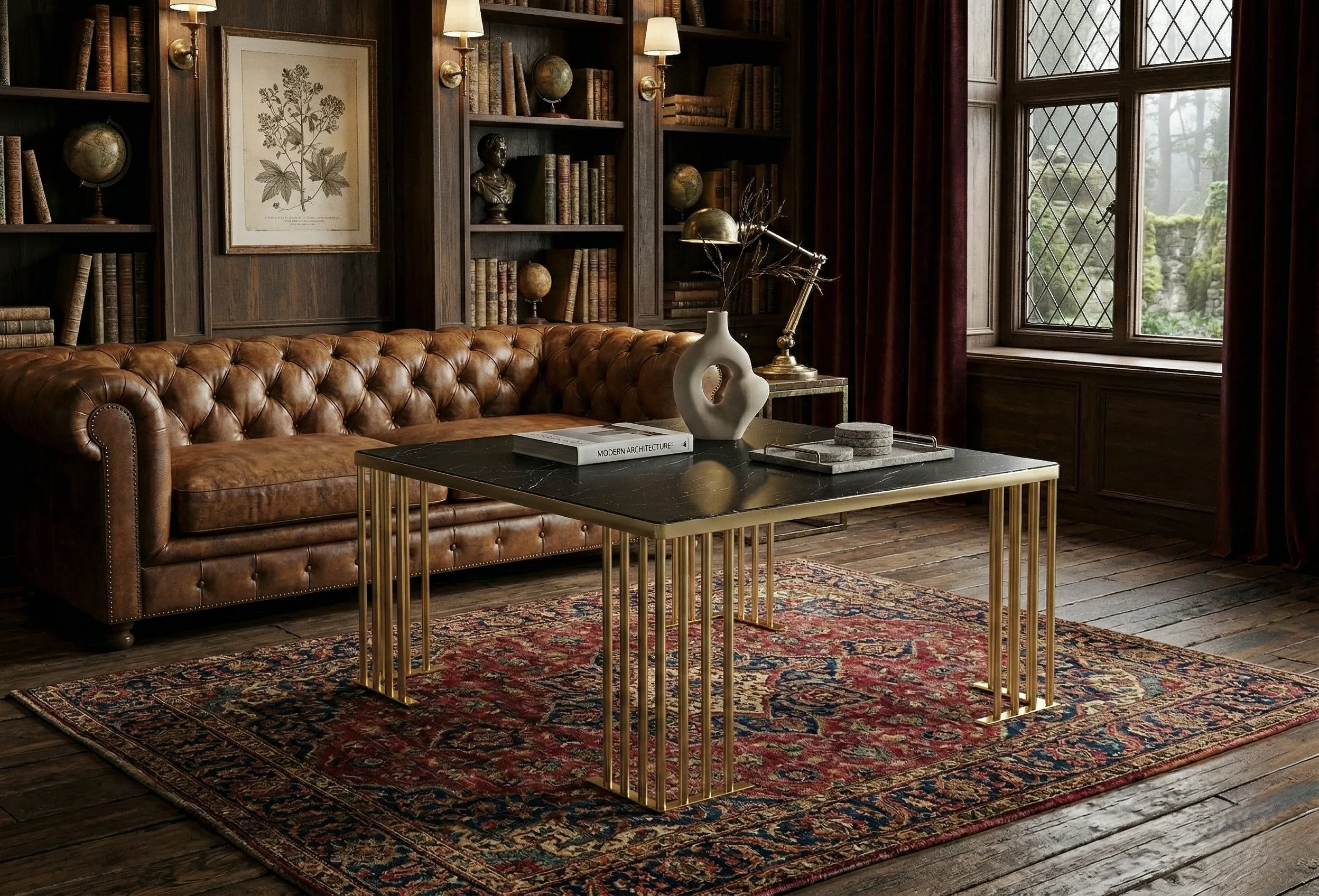 Woodstock Coffee Table – coffee table detail view 2 | Ferozzi