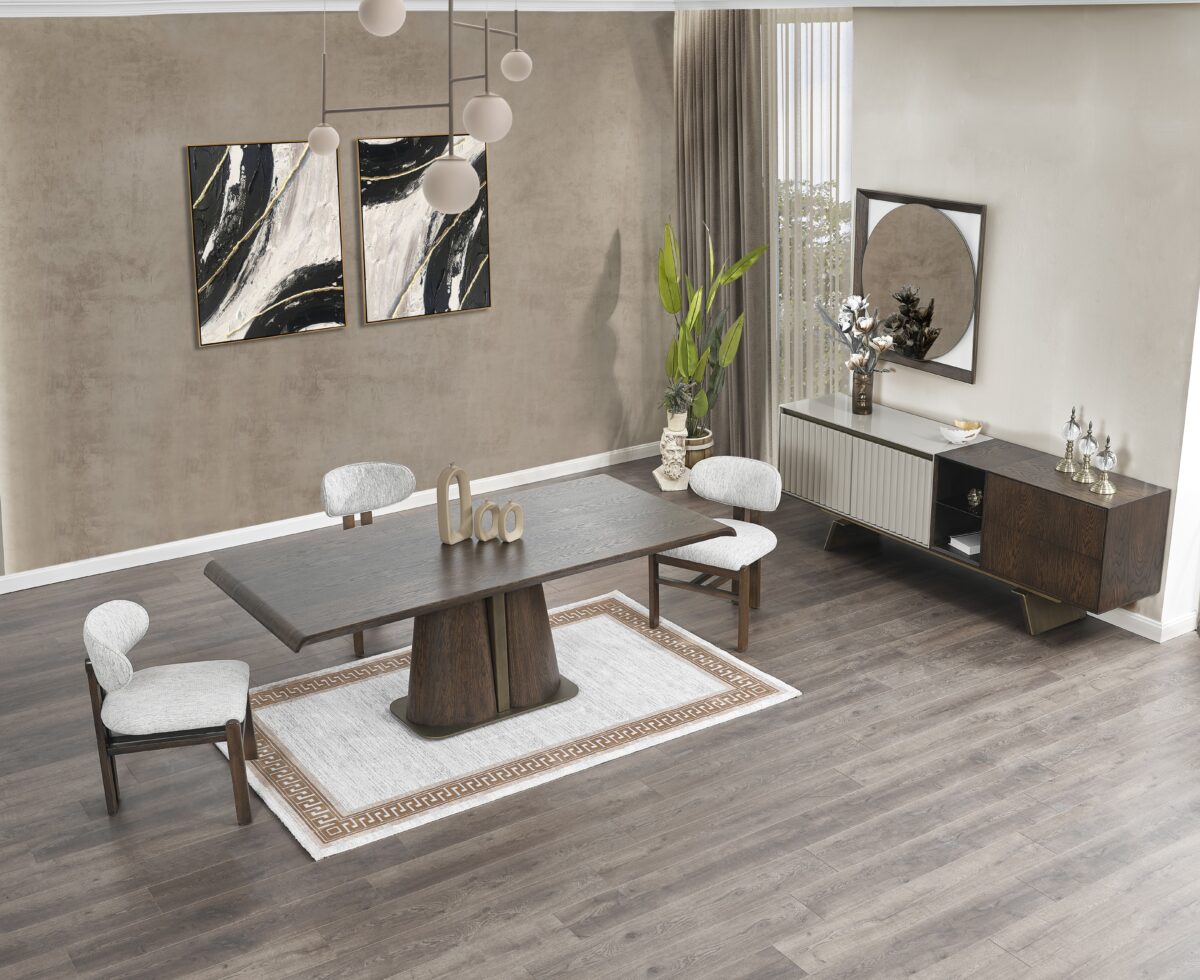 Ocean Dining Table – dining table detail view 6 | Ferozzi