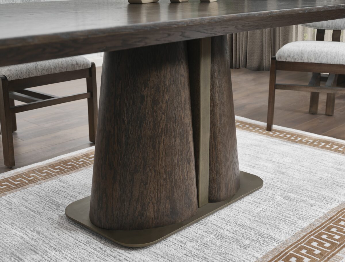 Ocean Dining Table – dining table detail view 3 | Ferozzi