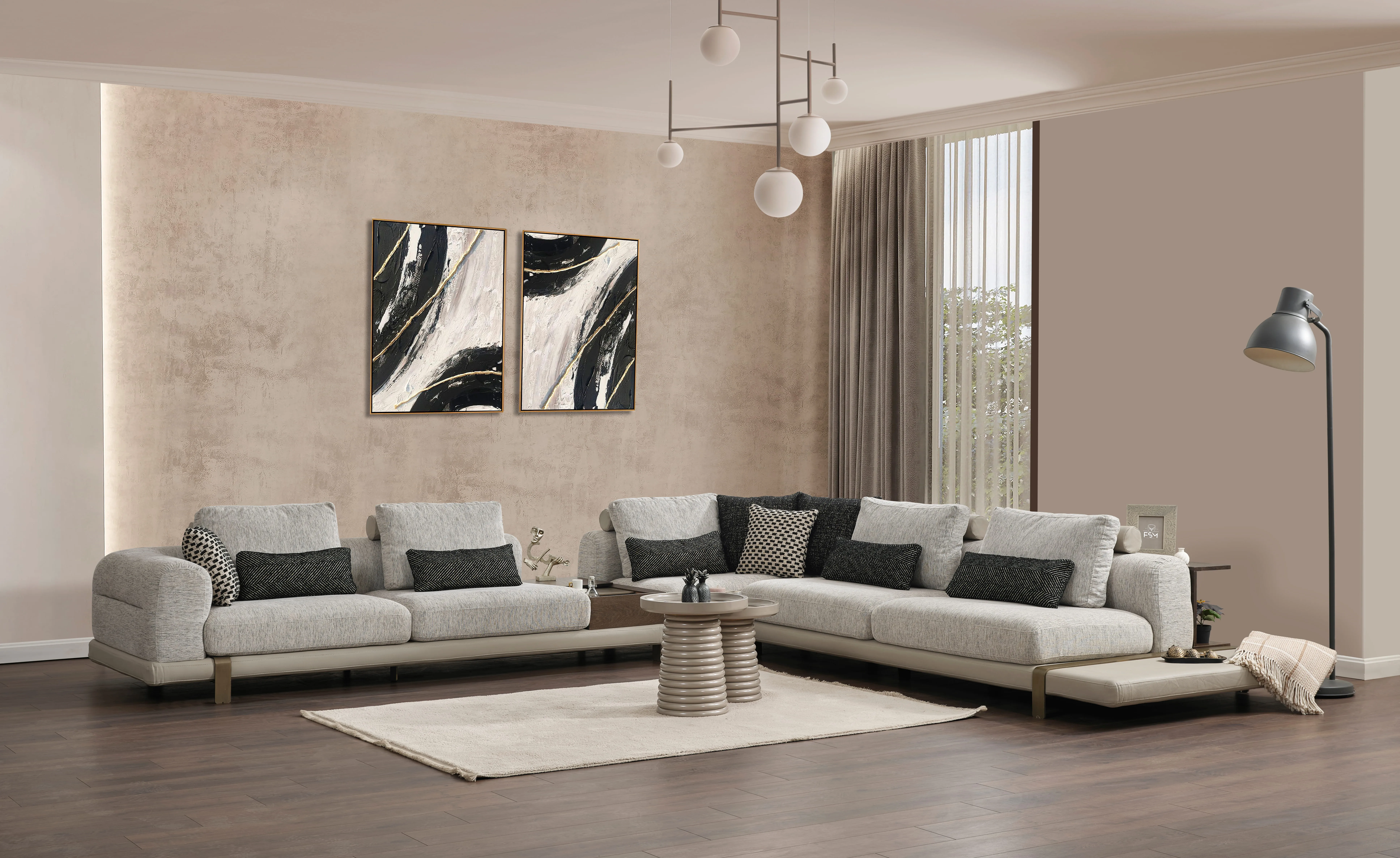 Ocean Sectional Sofa – sectional sofa detail view 2 | Ferozzi