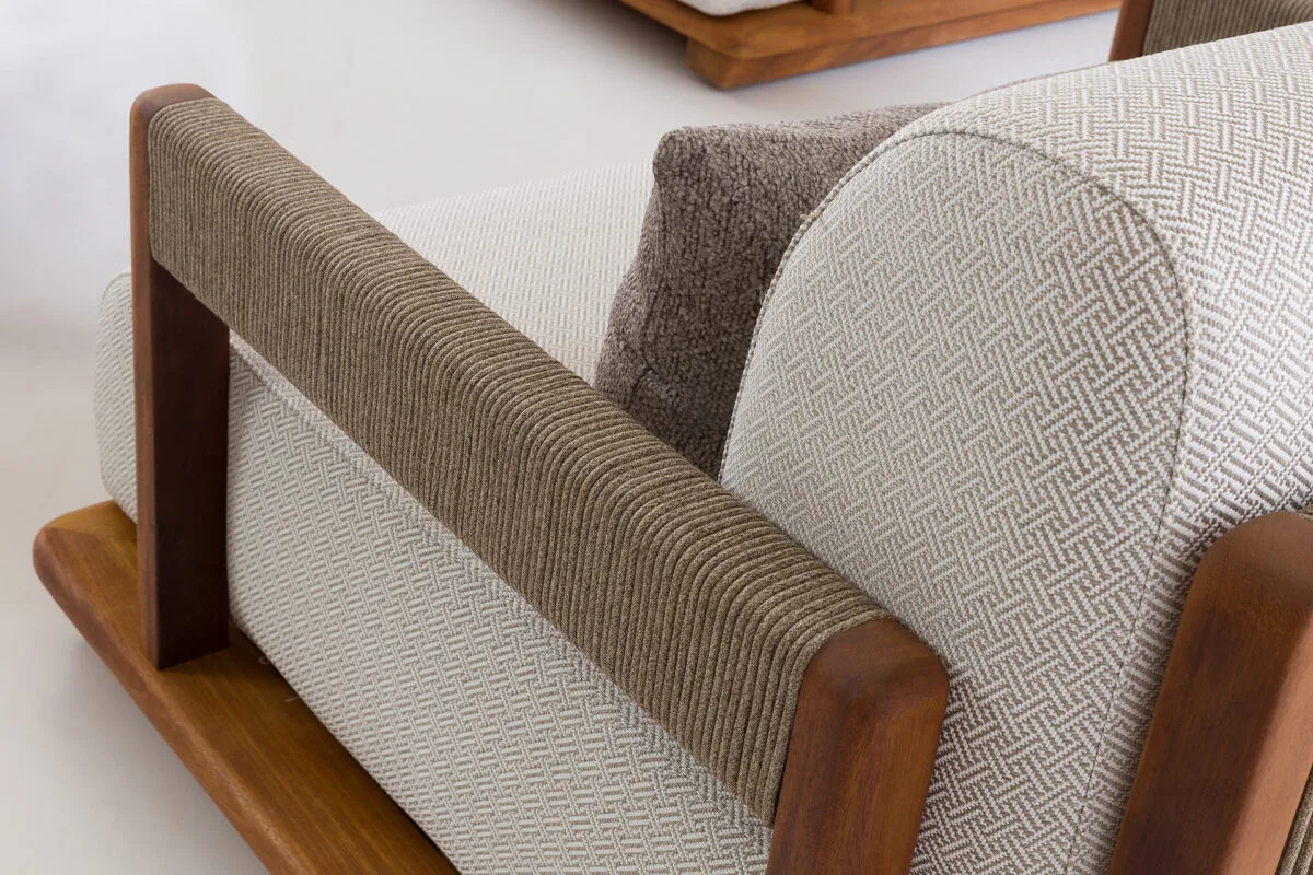 Olivia Outdoor Sofa Set – outdoor sofa detail view 3 | Ferozzi