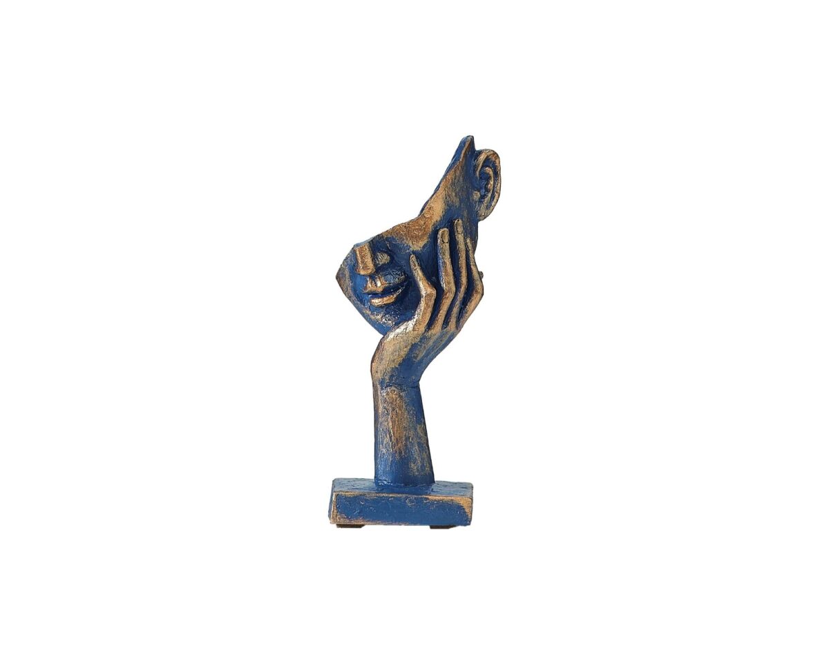 Face Mask Statue Three-piece set