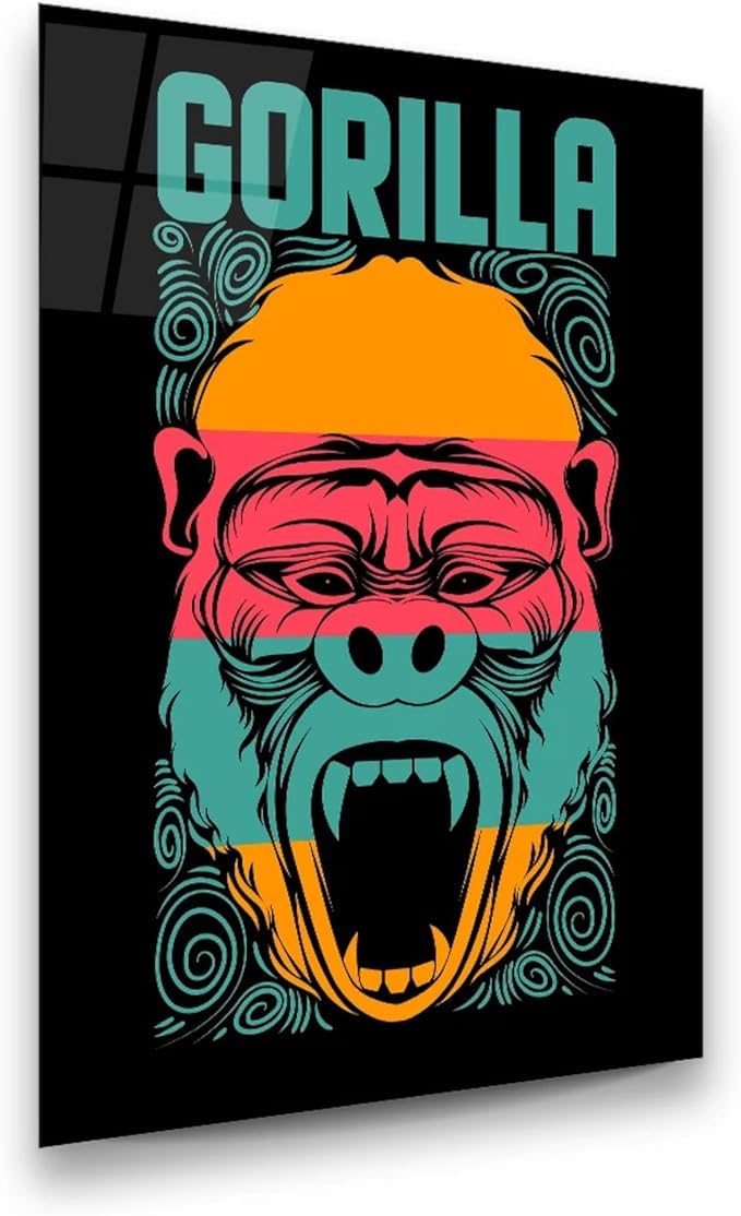 Gorilla Glass Wall Art