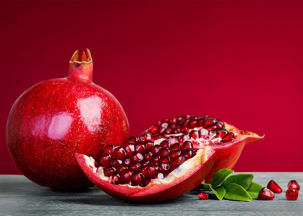 Pomegranate Tempered Glass Cutting Board