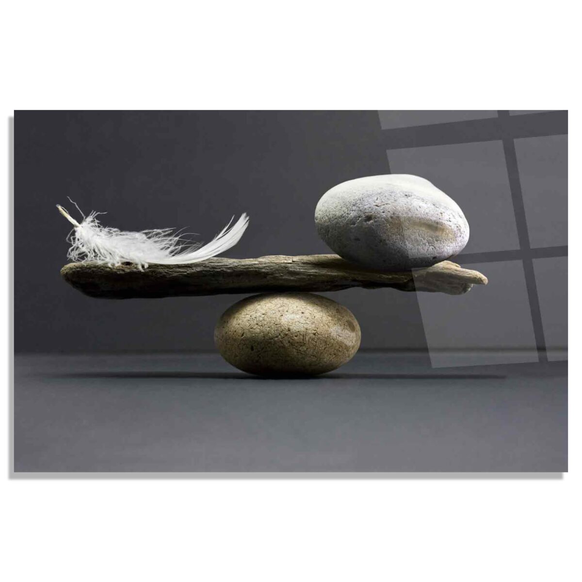 Balance of Nature Glass Wall Art