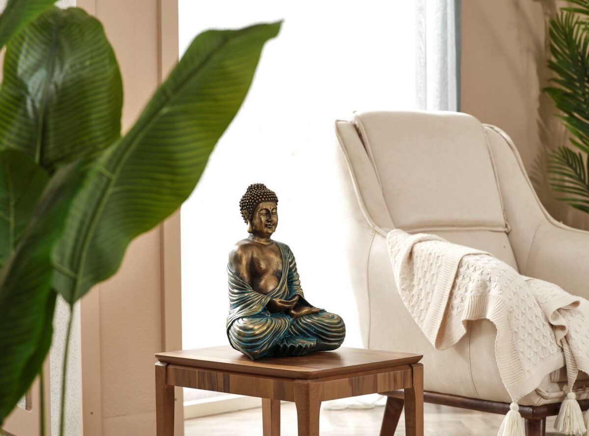Meditating Buddha Sculpture