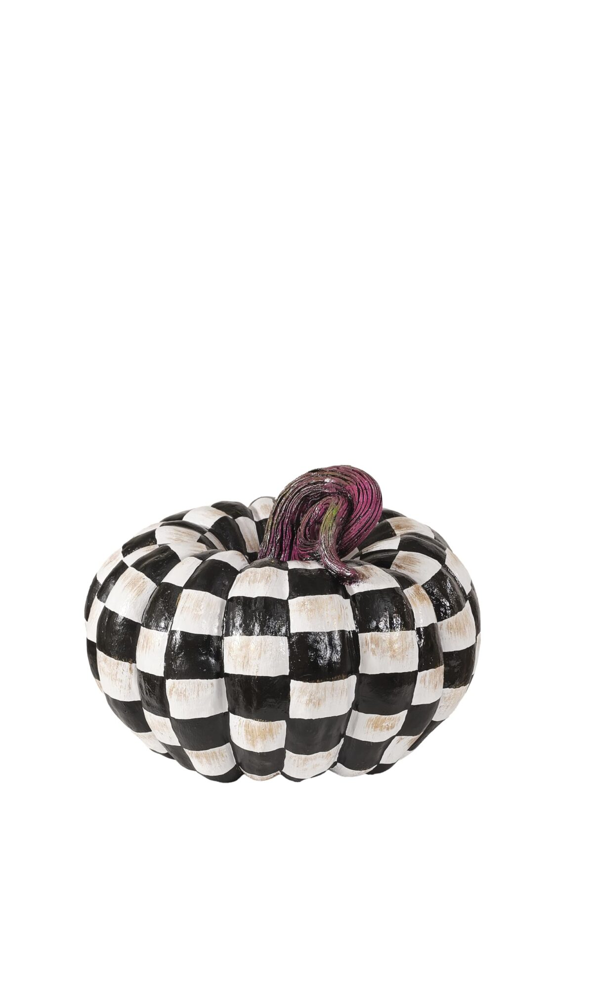 Large Decorative Pumpkin Sculpture