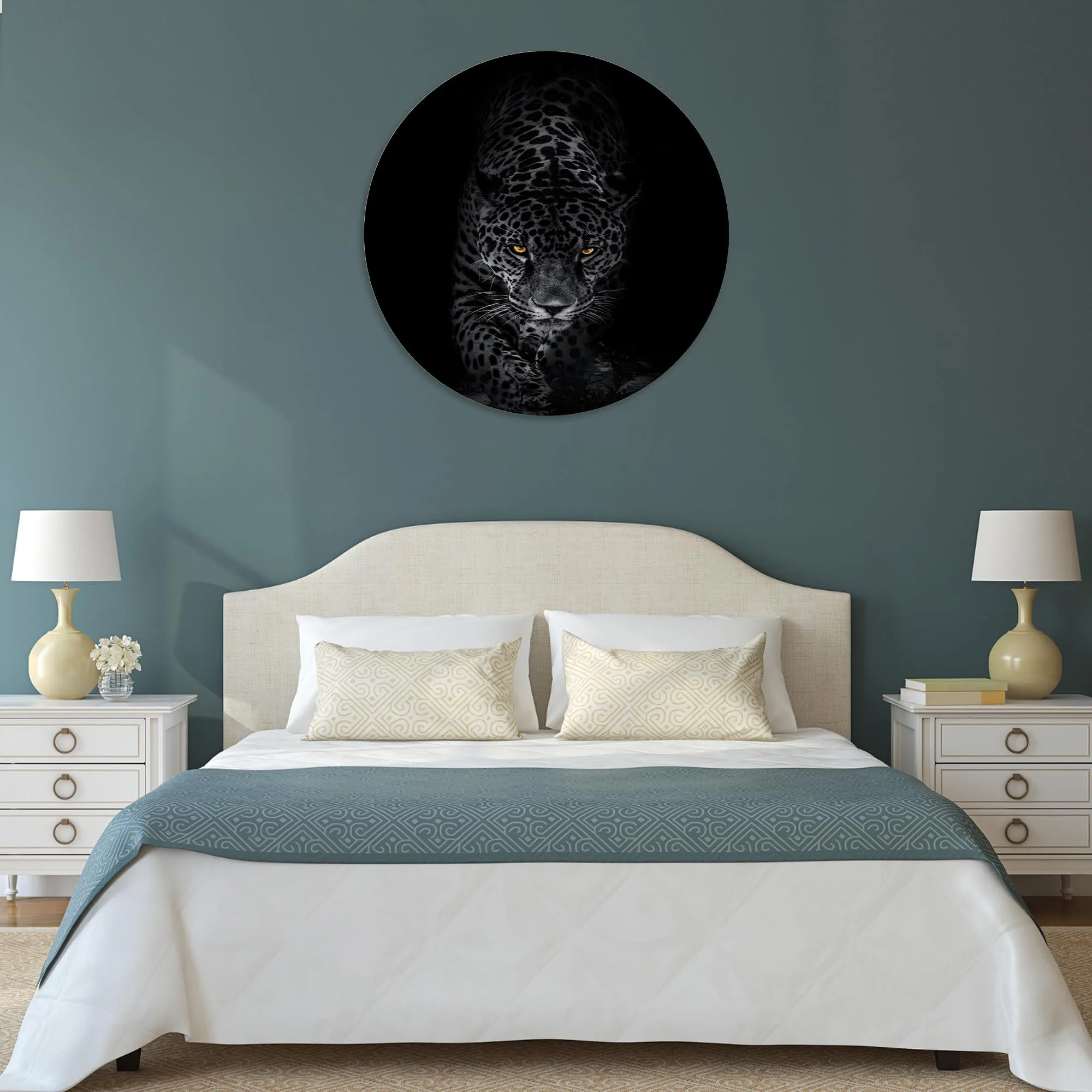 Bengal Tiger Glass Wall Art