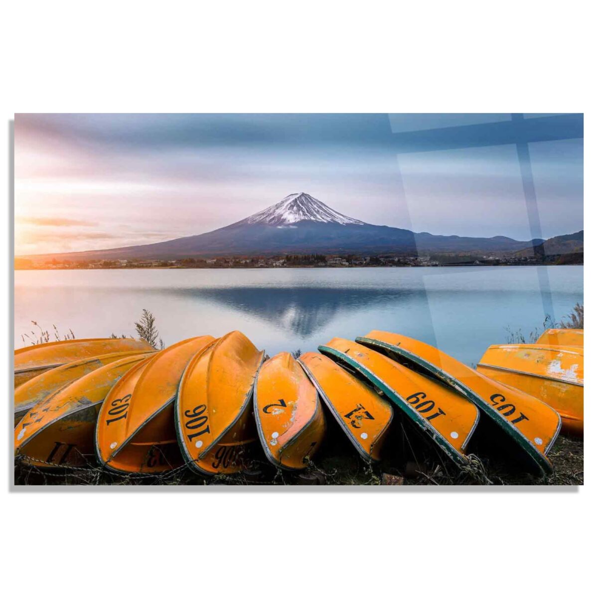 Fuji Mount Glass Wall Art