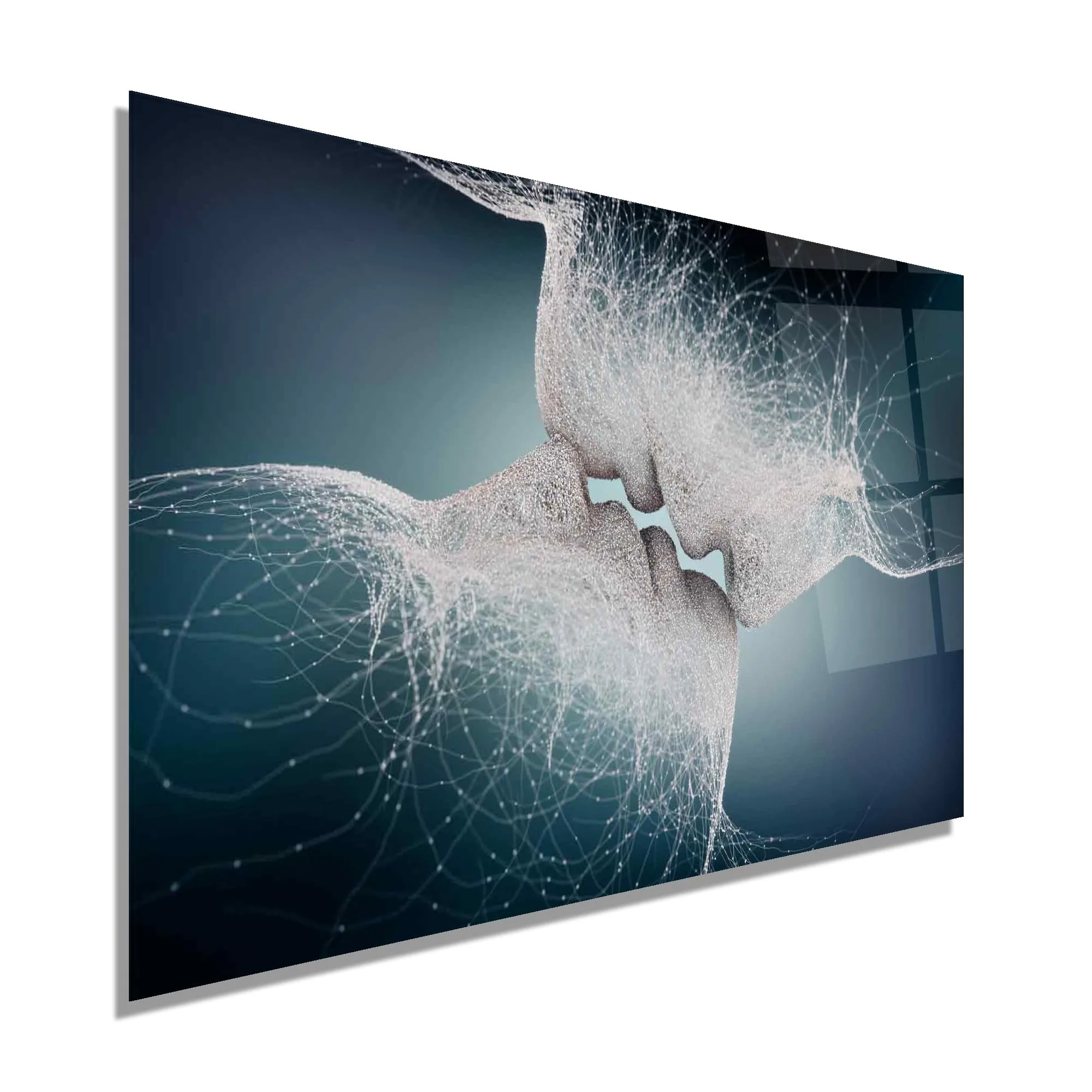 Connected Souls Glass Wall Art