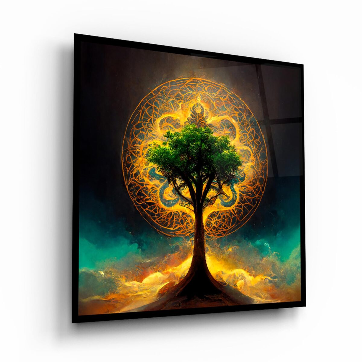 Tree of Life Glass Wall Art