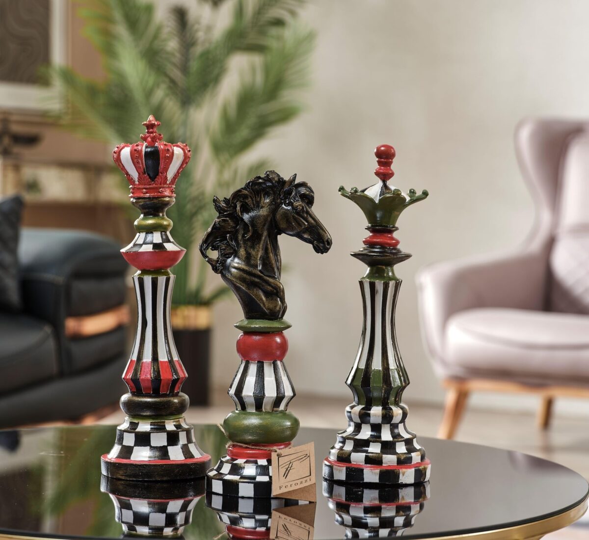 Large Chess Piece Sculpture