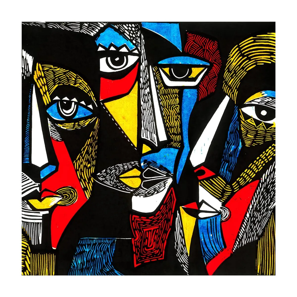 Impression Glass Wall Art