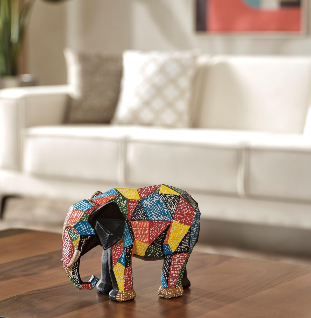 Manipulation Elephant Sculpture
