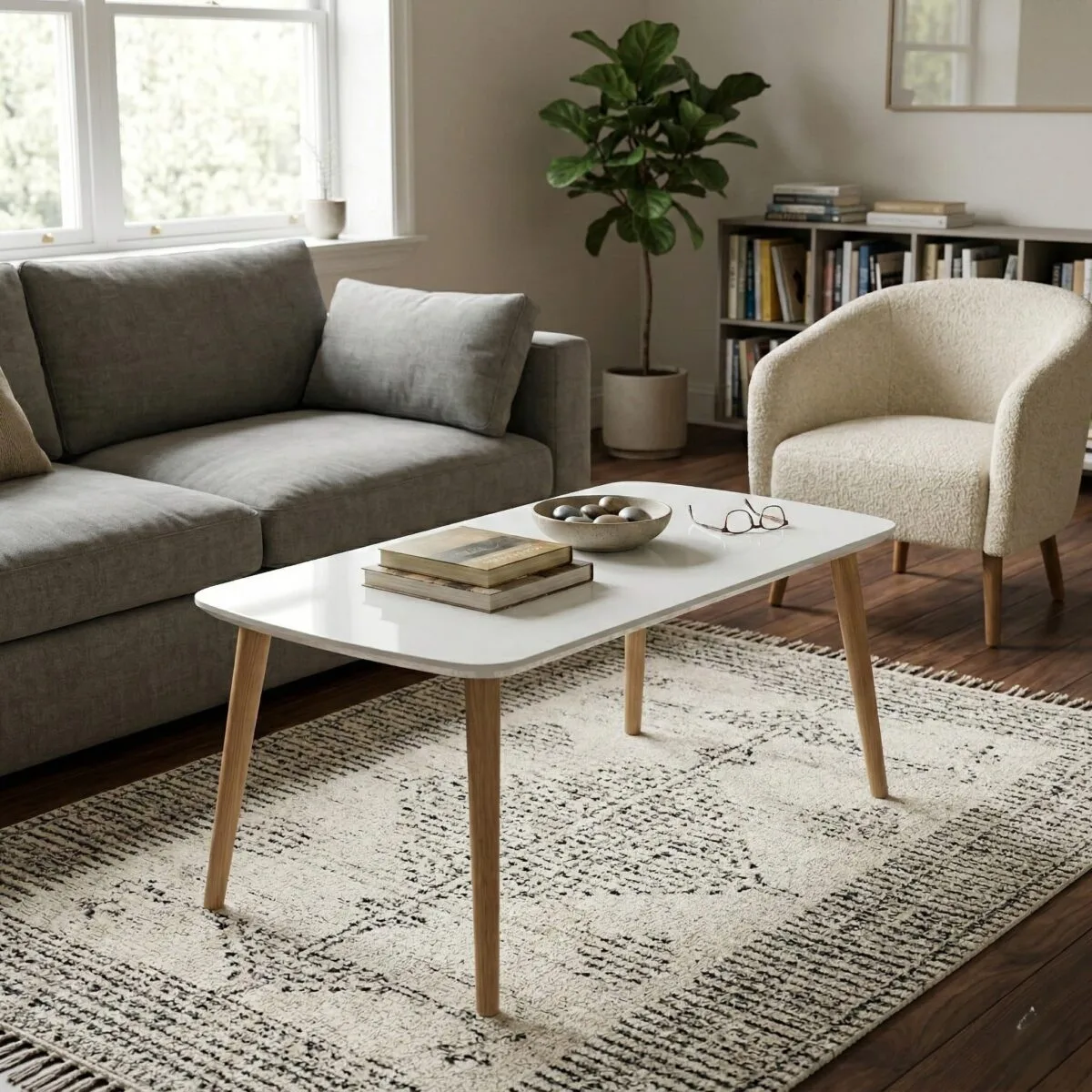 Modern Rectangular Coffee Table