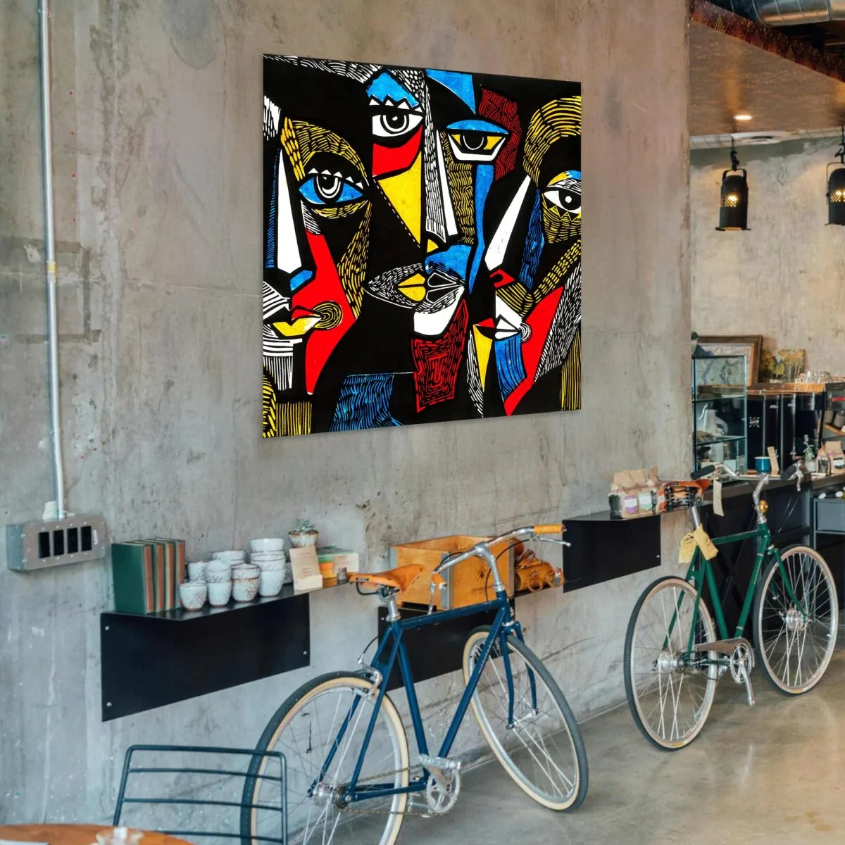 Impression Glass Wall Art