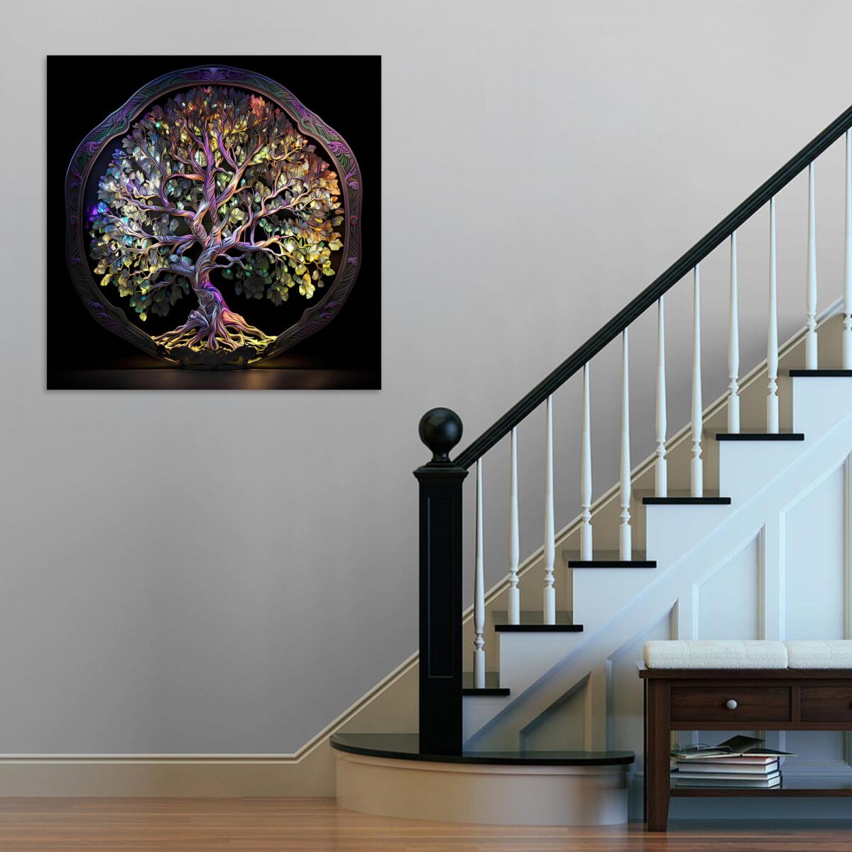 Tree of Life Glass Wall Art