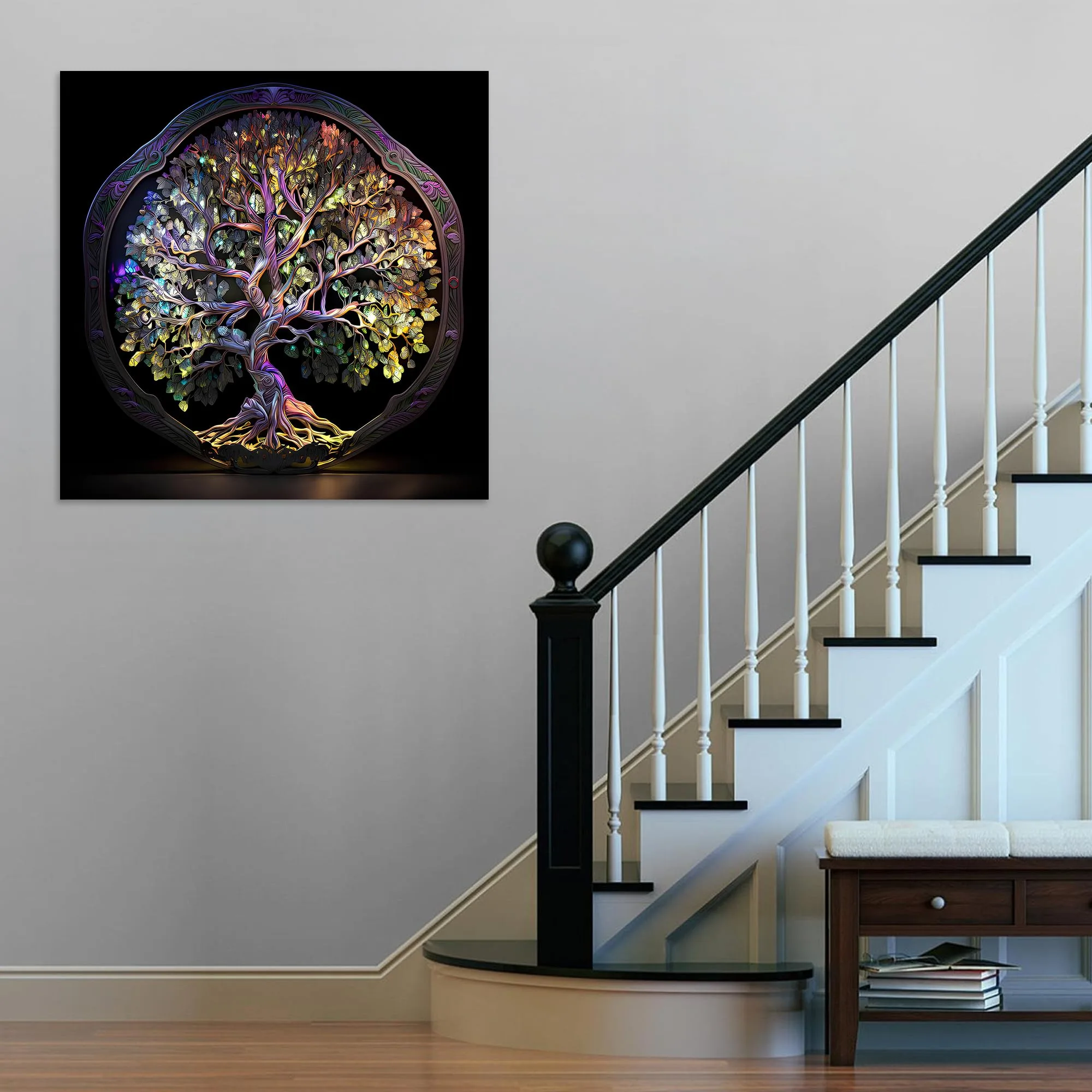 Tree of Life Glass Wall Art