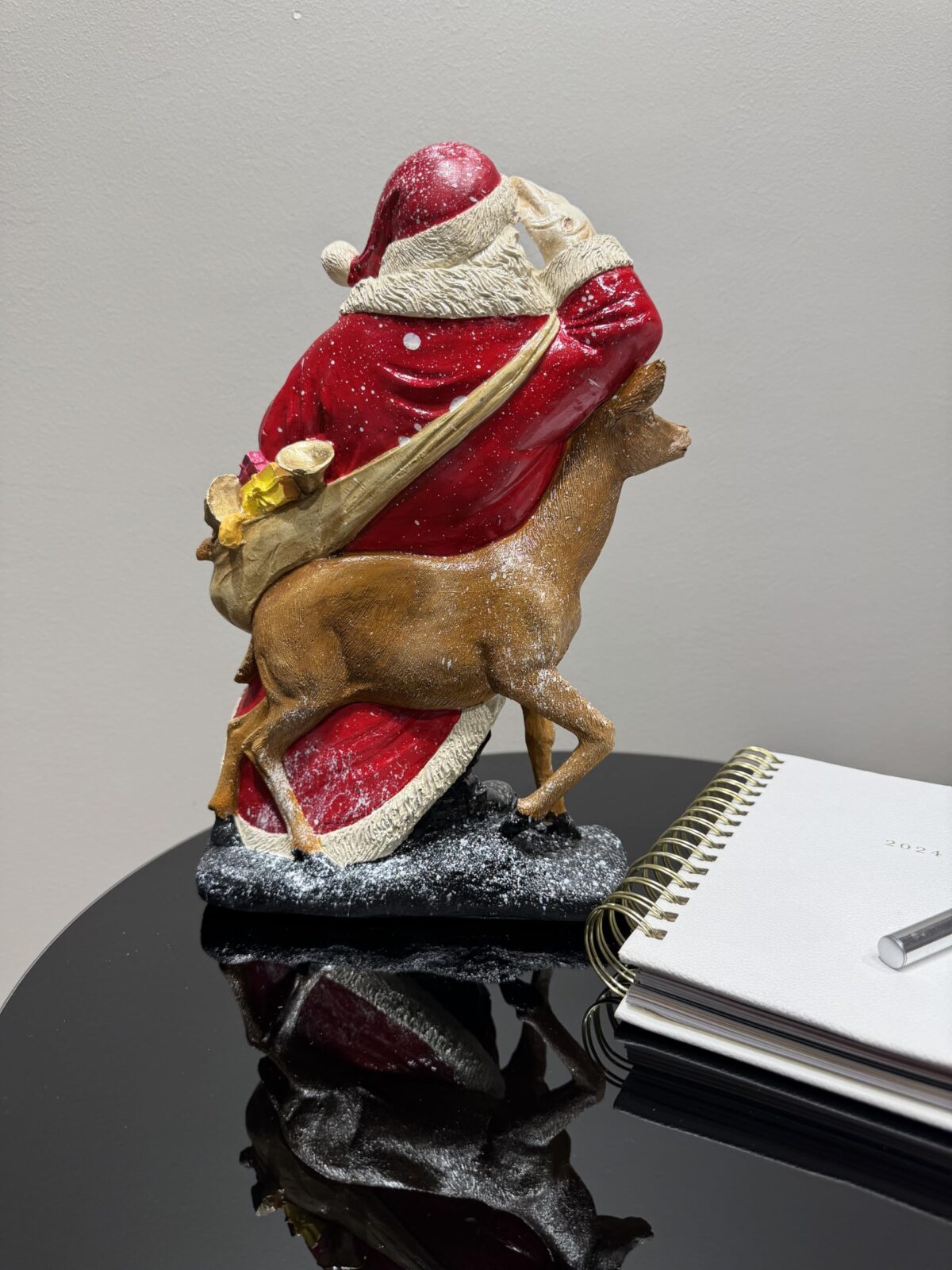 Ceramic Santa Claus Sculpture