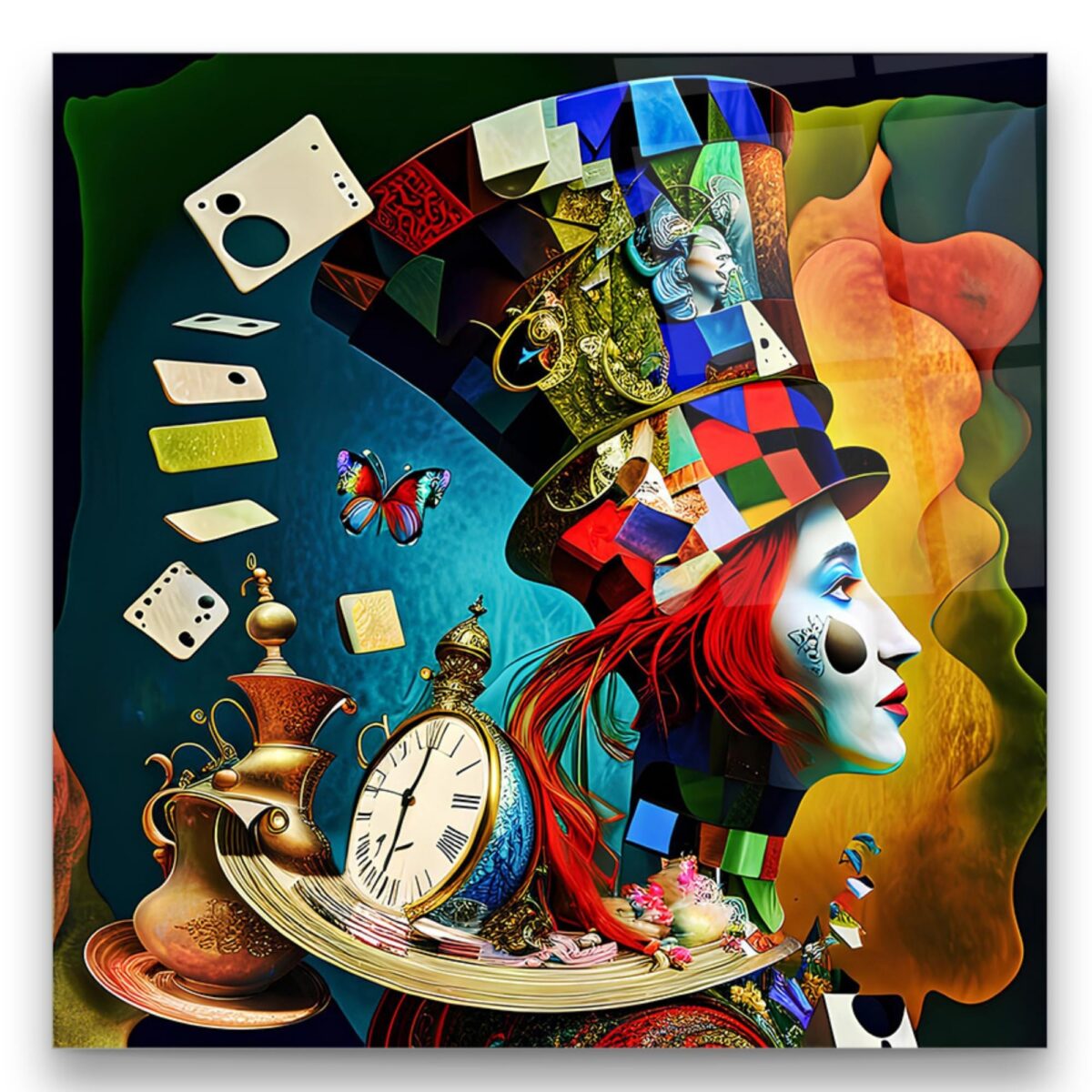 Magician Glass Wall Art