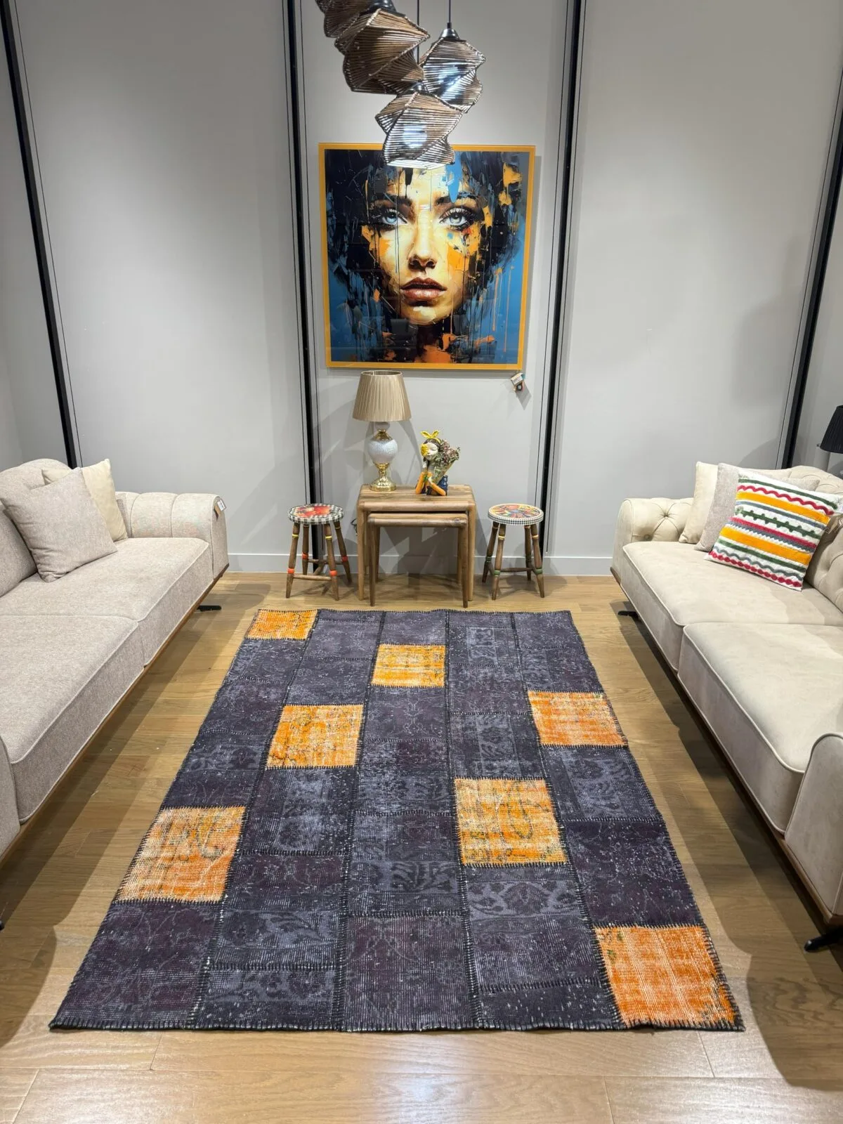 Ember & Ash Vintage Patchwork Rug