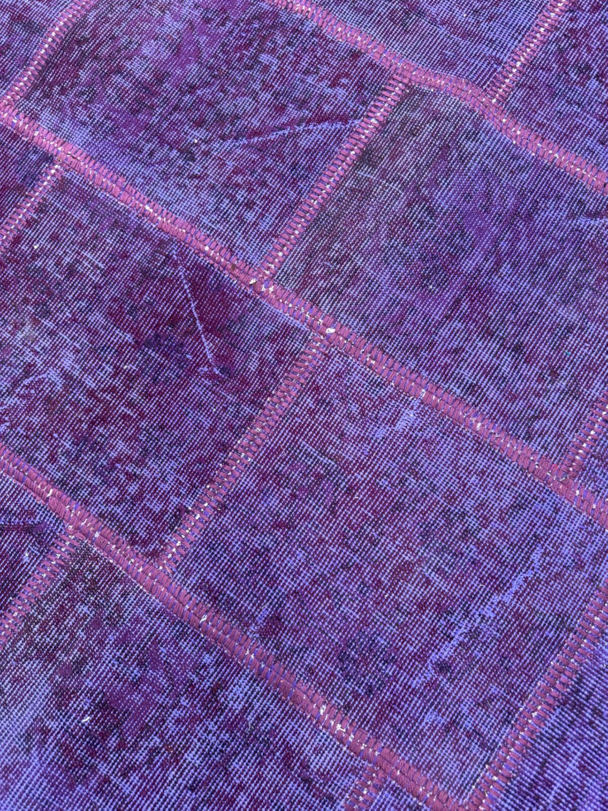 Classic Vintage Turkish Patchwork Rug