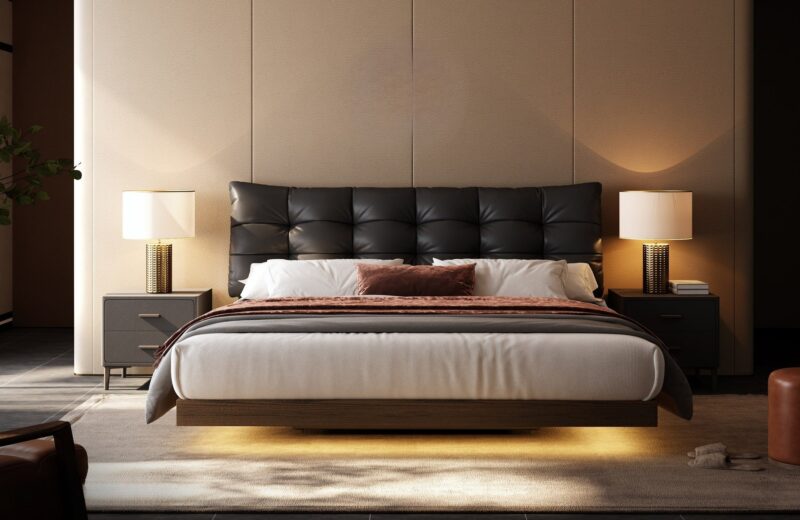 Chelsea Bed with Nightstands