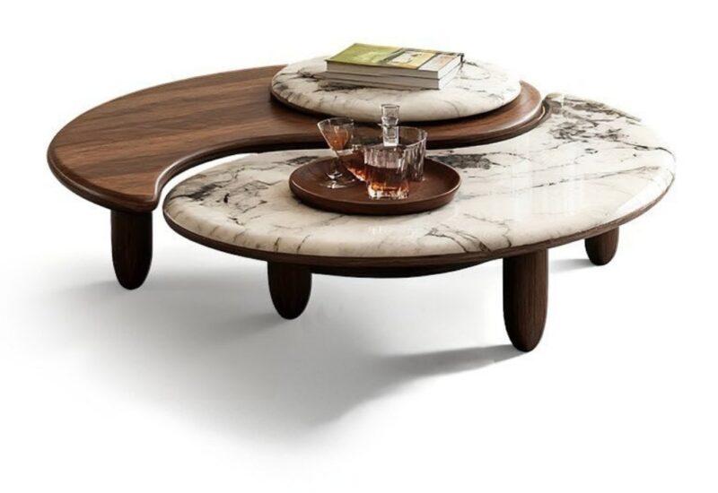 Crescent Nesting Coffee Table