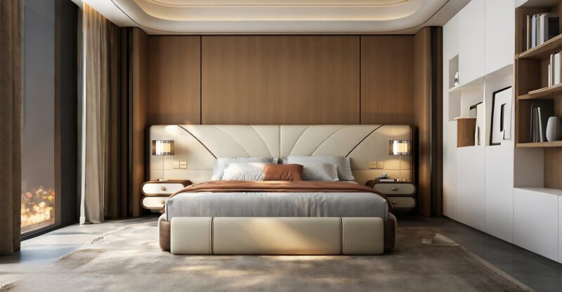 Solstice Bed with Nightstands