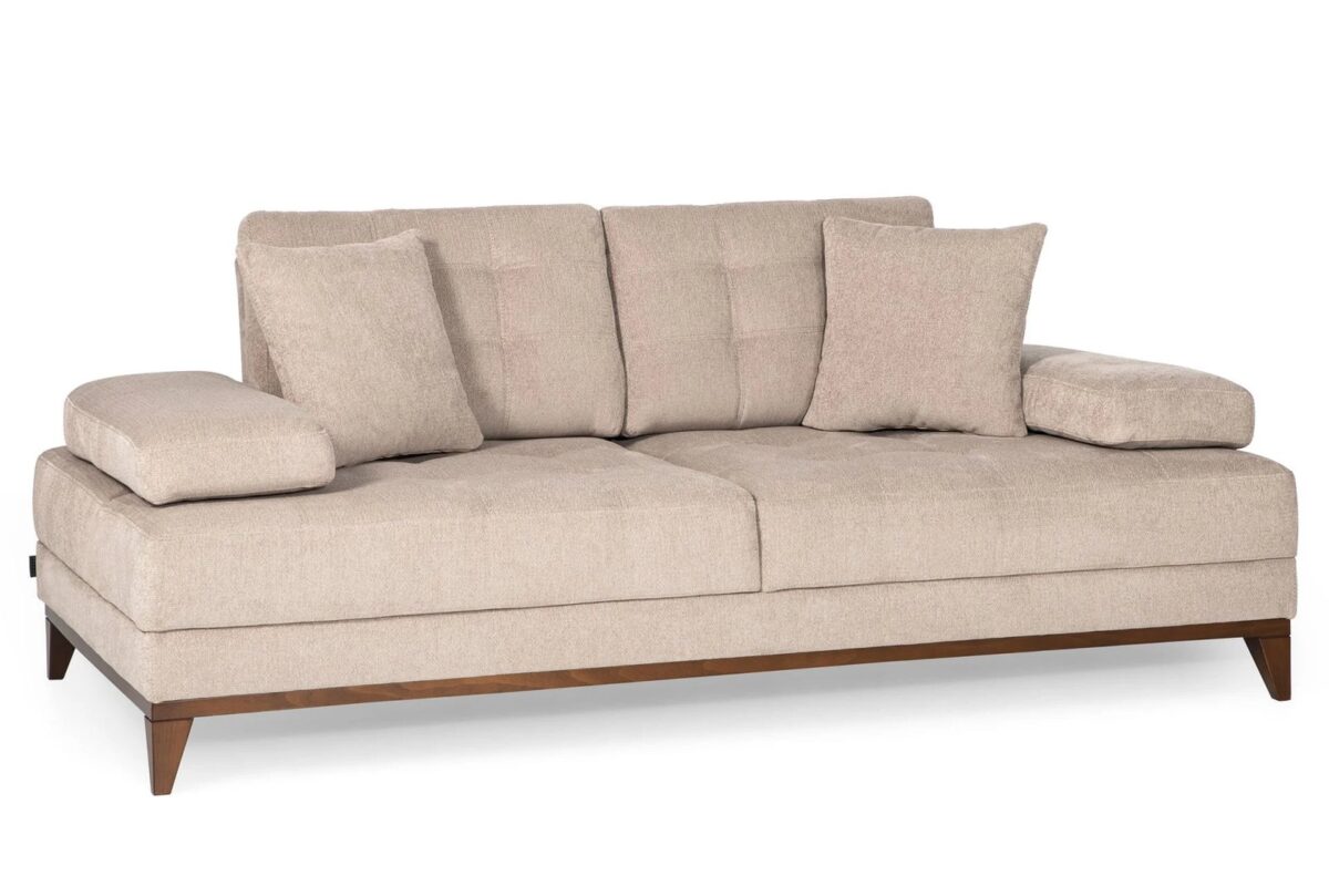 Sonya Sofa Set 3+3+1 – sofa angle view | Ferozzi